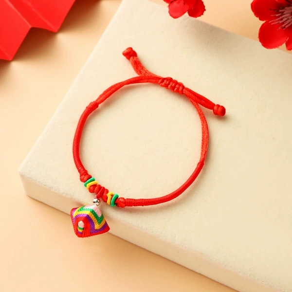 A36 red rope winding rice dumpling
