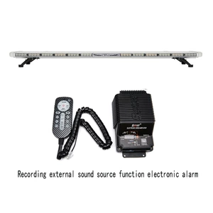 Avtomobil uzun xəbərdarlıq LED işığı, səs yazan siqnal, yüksək səsli dinamik 1.6m 8400-4H