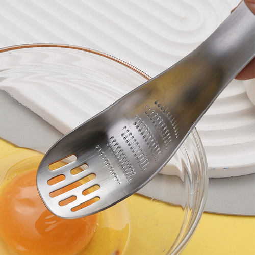 304 Stainless Steel Multifunctional Cooking Spoon Ginger Grater Spoon 304 Multifunctional Potato Masher Spoon