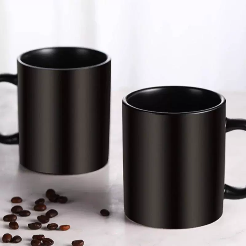 Ceramic coffee tea cup, high quality capacious set for beloved, light luxury style
