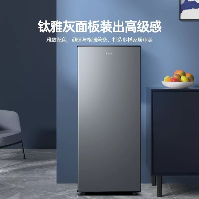 北极熊立式冰柜抽屉式家用全冷冻柜侧开门立体大冷柜小型冰箱母乳|undefined