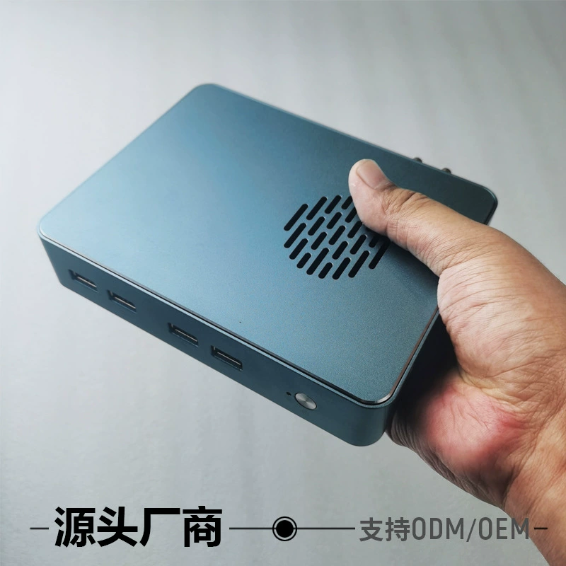 Мини-ПК 12-го поколения J6412, компактный корпус barebone, облачный терминал/облачный десктоп/облачный сервер, x86 мини-хост