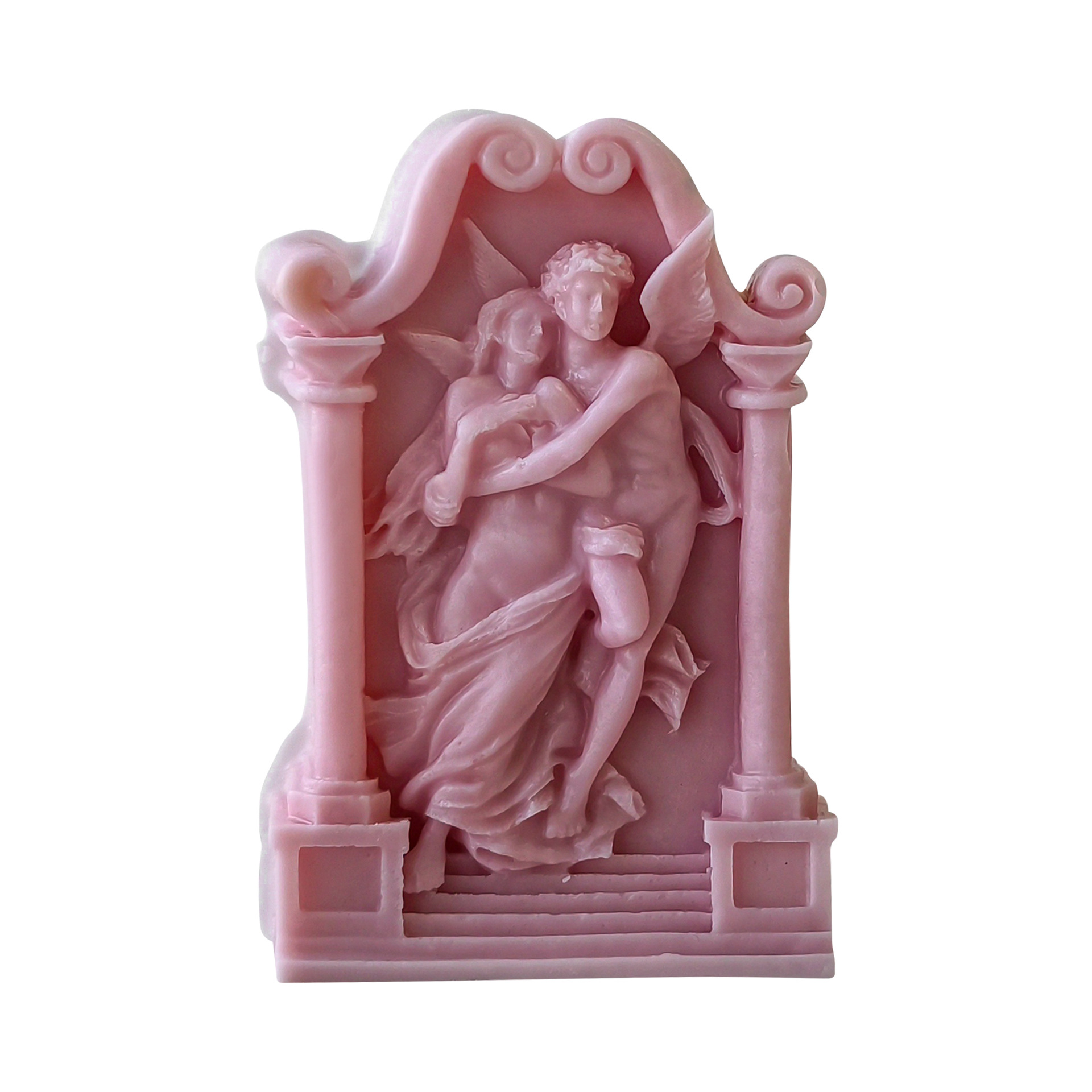 Nuevo arco Ángel amor mensajero aromaterapia vela molde de silicona DIY yeso epoxi adornos decorativos herramientas abrasivas