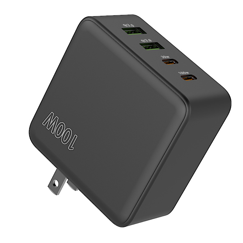 Gan Multi-port Charger Fast Charging For Apple Phones And Tablets_voghion.com