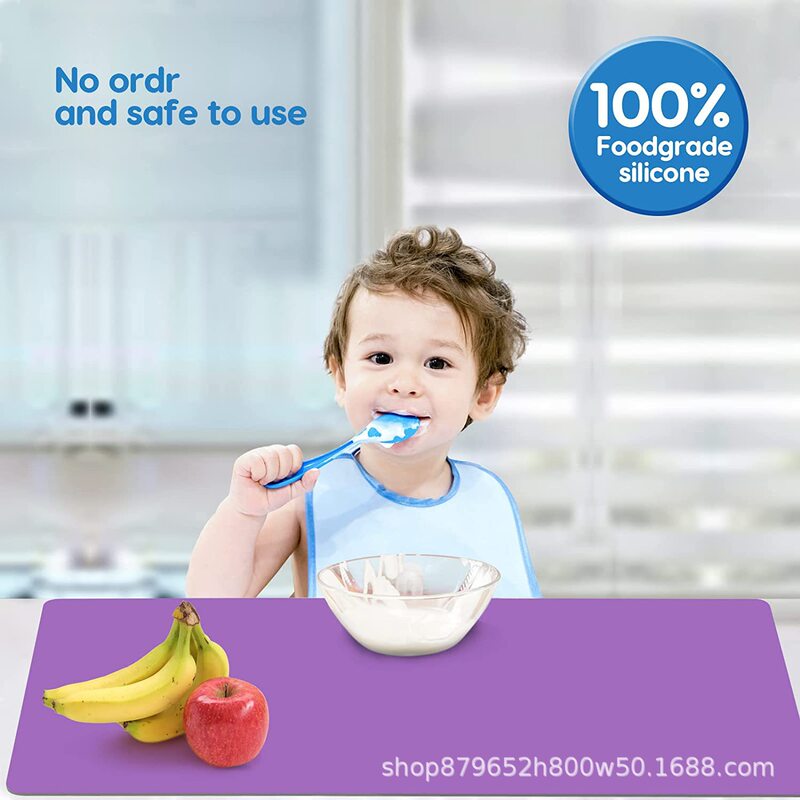 工場食品グレードのシリコーンガスケット防水キャビネットマット家庭用子供用テーブルマット肥厚耐油まな板マットプレースマット|undefined