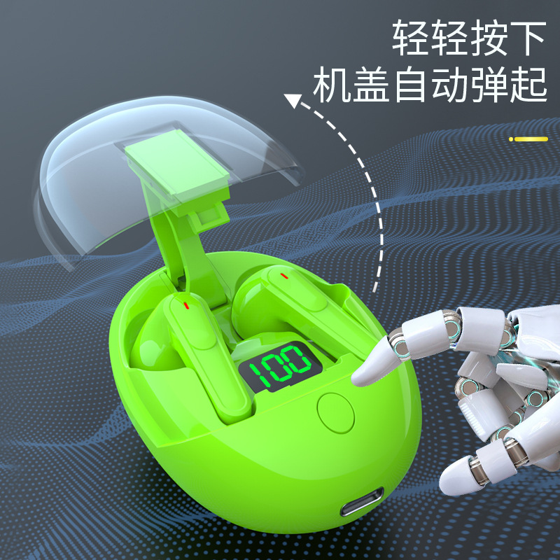 Audífonos Bluetooth Inalámbricos Pro 2025, Nuevo Producto Transfronterizo, con Luces de Respiración Coloridas, Audífonos Deportivos Intrauditivos, Modelo Privado