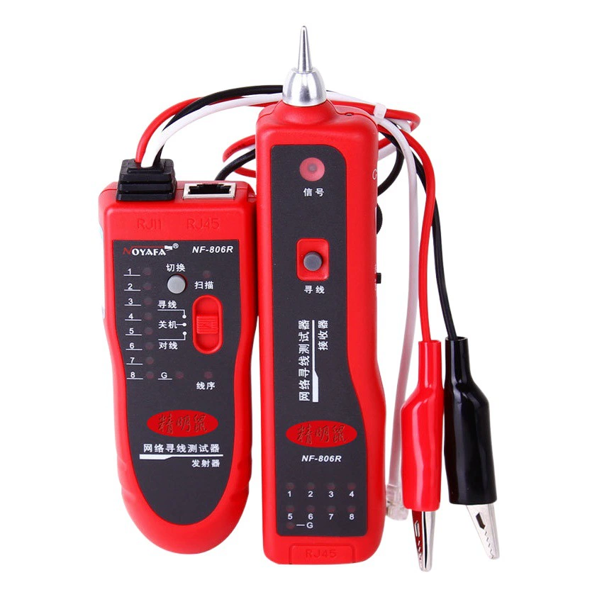 Фабрика Jingming Mouse оптом NF-806R Line Finder детектор сетевых линий многофункциональный детектор для осмотра линий
