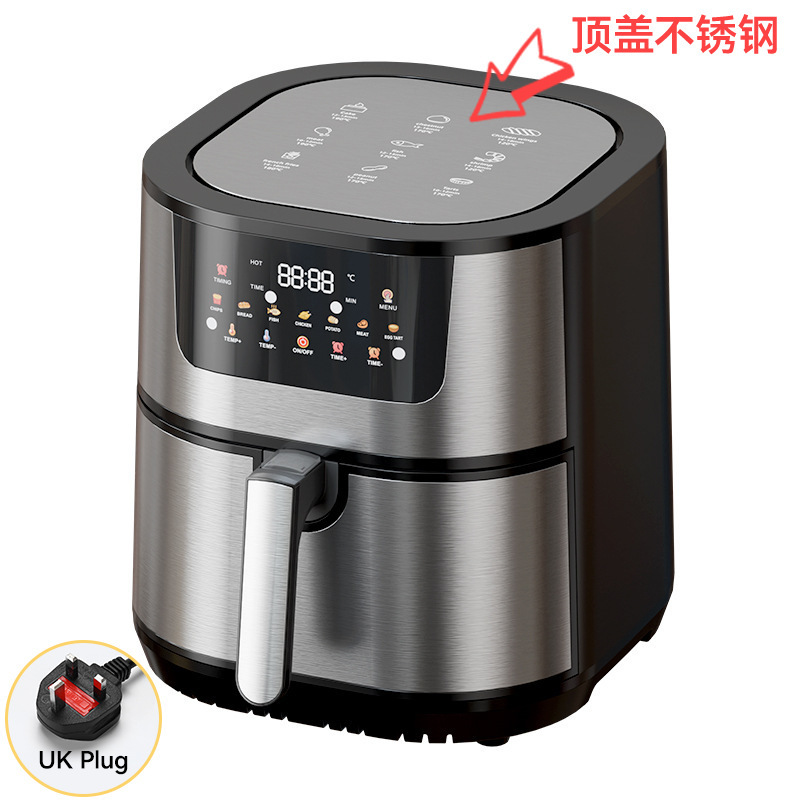 15L空气炸锅家用触屏上下加热双炸篮电烤箱跨境Air Fryer110V220V|undefined