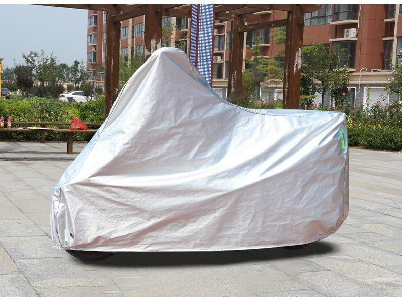 Motorcycle Cover, Bicycle Cover, Electric Vehicle Cover, Universal Car Cover for All Seasons, Full Vehicle Cover, Rainproof, Sunproof, Thickened, Wholesale