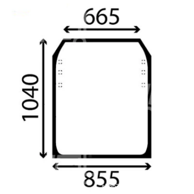 automobile glass for Loading Front Windshield