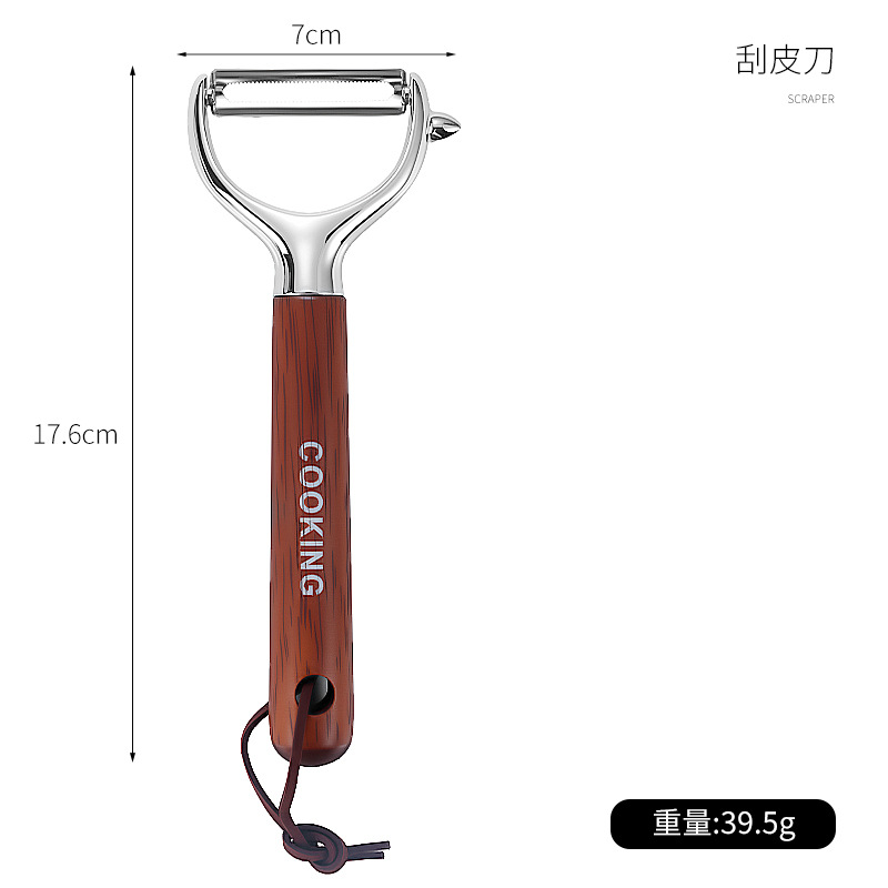 Cuchillo de peeling de roble - siltado