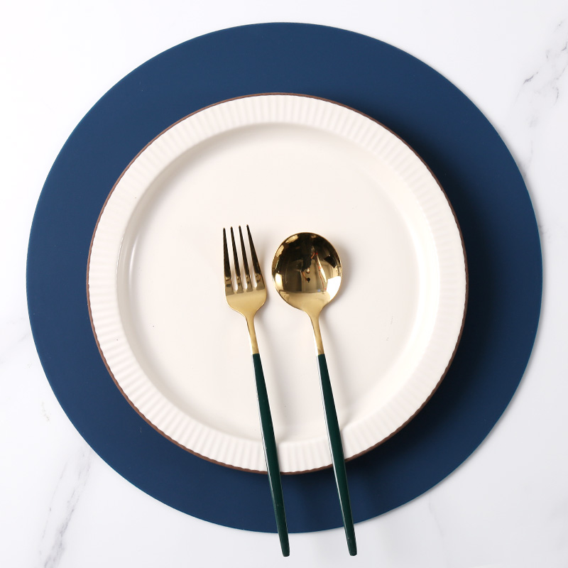almohadilla de aislamiento de silicona transfronteriza almohadilla de mesa de comedor resistente a quemaduras almohadilla de aislamiento de cocina de alta temperatura almohadilla de vapor de silicona redonda grande, mediano y pequeño