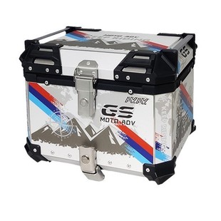 Factory direct supply aluminum alloy tailbox trunk/55L/65L storage box