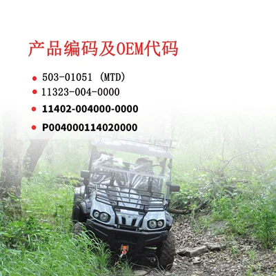 Hisun450-750 Left Motorcycle engine and accessories