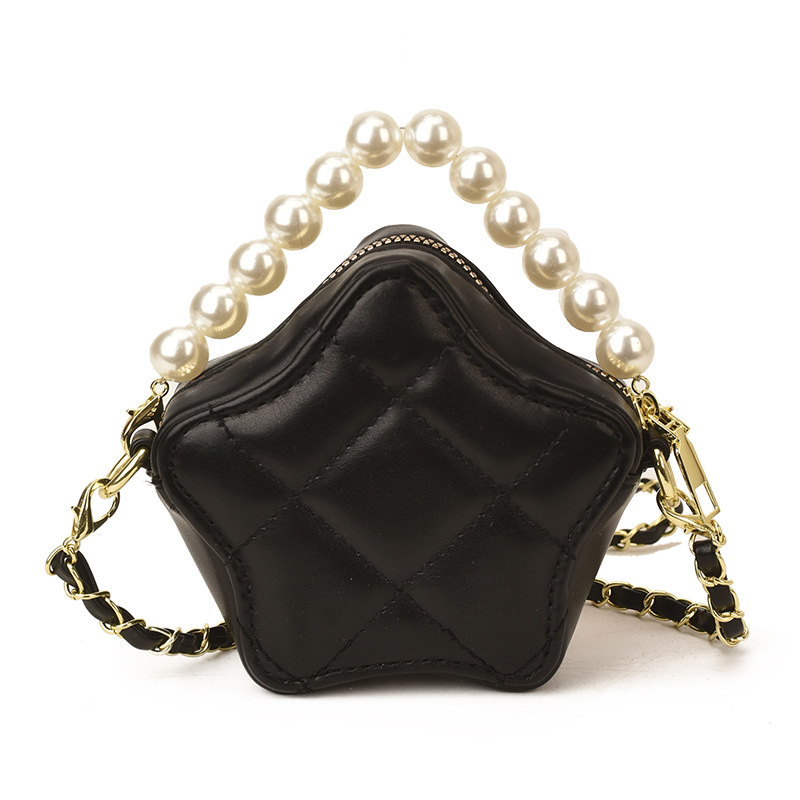 2026 bolsos de chicas coreanas princesa pequeña perla portátil mini pentaco bolsos de cambio bolsos rojos diarios image 9