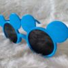 Children's cartoon sunglasses solar-powered suitable for men and women, toy, Korean style, 2023 collection