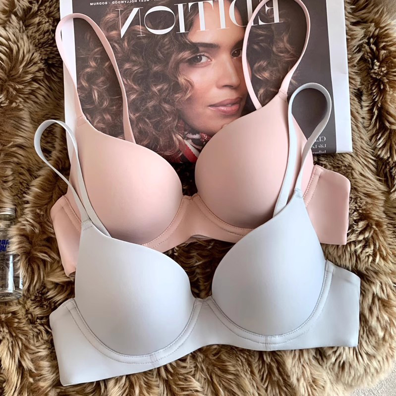 Hot-Selling Glossy Seamless Girls' Underwear, Thin Push-Up Anti-Sagging Shaping One-Piece Soft Steel Ring Bra Hot-Selling Glossy Seamless Girls' Underwear, Thin Push-Up Anti-Sagging Shaping One-Piece Soft Steel Ring Bra
