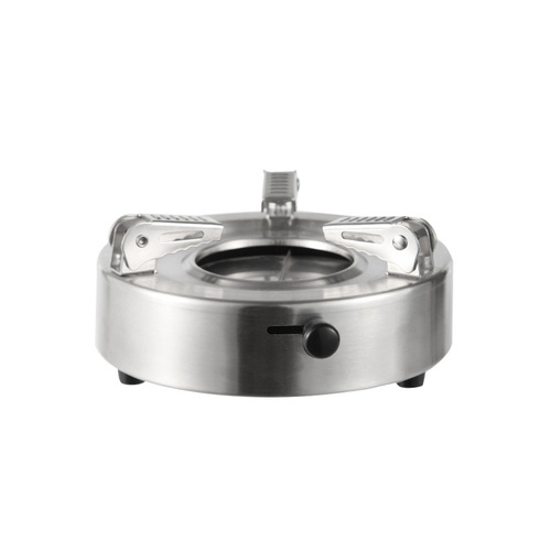 Outdoor Portable Mini Hot Pot Stove Stainless Steel Alcohol Stove Round Hotel Restaurant Home Dry Boiler Tea Stove