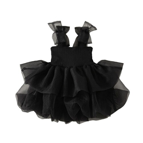 Girls' 2024 Summer New Children's Skirt Little Girl Tank Top Ball Gown Dress Baby Princess Dress Formal Wear