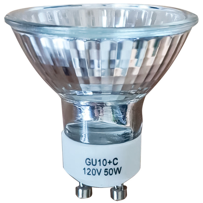 Gu10ライトカップハロゲンランプ加熱精油アロマキャンドル電球35w霧化暖炉模擬火炎ランプ|undefined