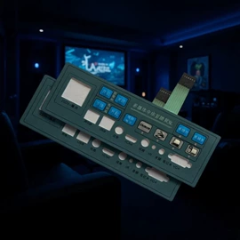 薄膜开关;铭牌;电阻器