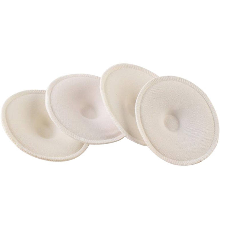 Almohadilla interior almohadilla de pecho lavable reutilizable al por mayor mujeres embarazadas engrosada algodón tridimensional anti-desbordamiento Sujetador de lactancia almohadilla de pecho
