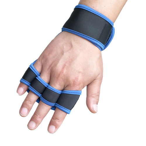 Fitness gloves weightlifting half-finger dumbbells for men and women sports palm protector anti-slip cross-border equipment protective training wrist gloves