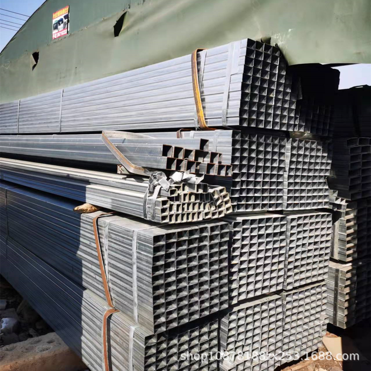 Q345B无缝方管Q235大口径防城港厚薄壁方矩管20#方形钢管矩形管切