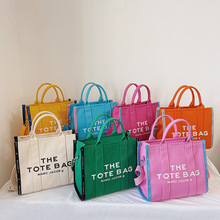 The tote bag包包女包2022新款字母印花大容量手提包托特包通勤包