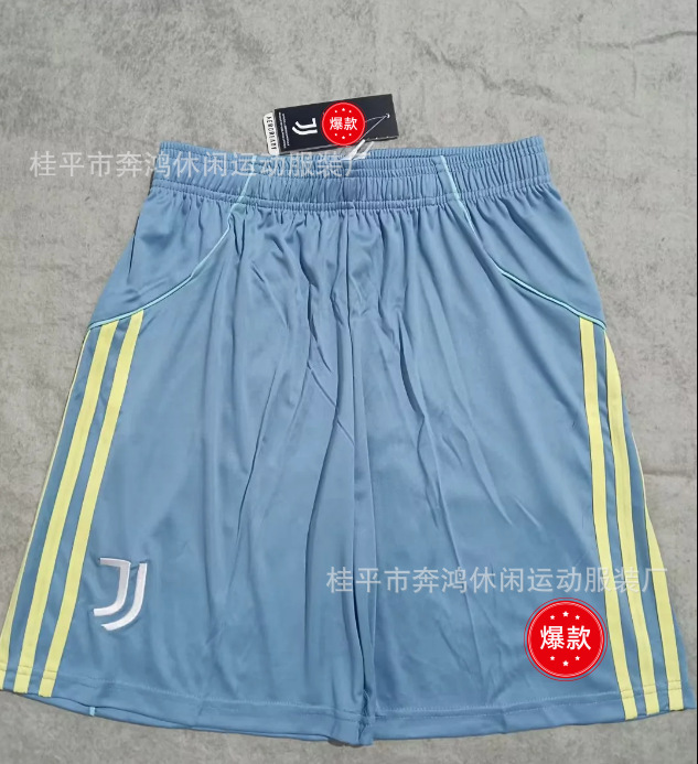 球迷版足球服短裤2526新迈阿密切尔西皇马巴萨大巴黎泰版足球短裤|undefined