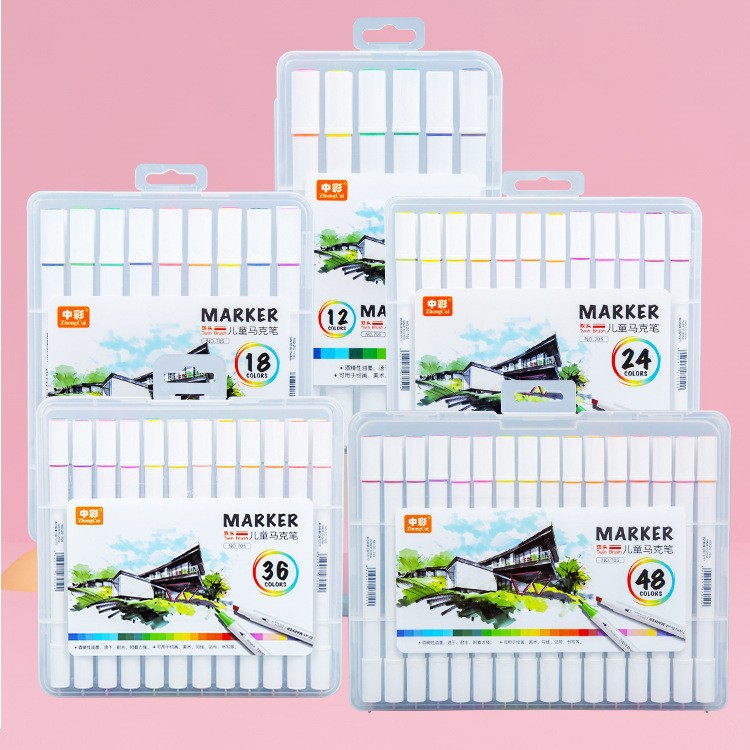 Procesamiento especial Aprendizaje Pintura Gran Smash Fight Herramientas de pintura Estudiantes Aprendizaje Suministros de arte Bolígrafos de acuarela Marcadores