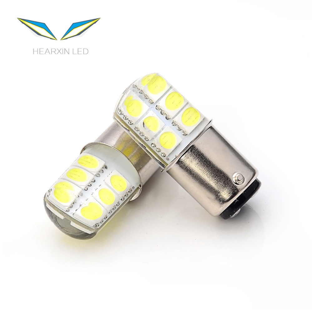 Auto LED bulb turning light brake lamps silicone 5050 12SMD 1156…