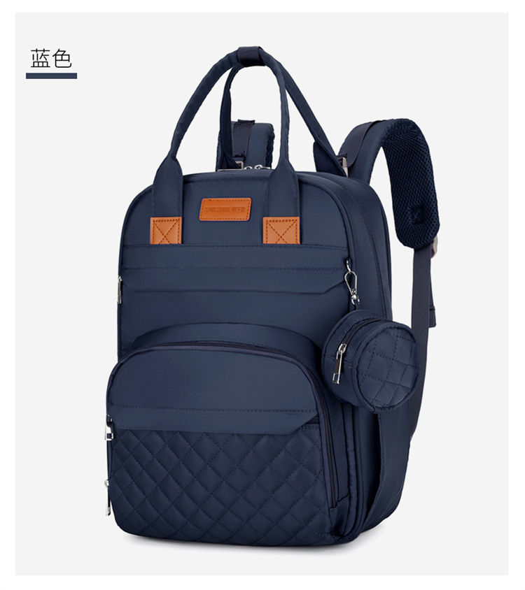 Cross-border exclusive for mother and baby bags, 2025 new large-capacity portable travel diaper bag for both shoulders, printable Mommy bag undefined