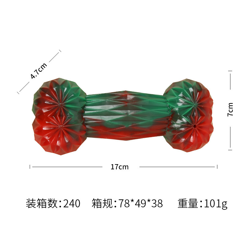圣诞新款狗狗玩具自嗨耐咬磨牙宠物发声玩具用品圣诞礼品跨境爆款|undefined