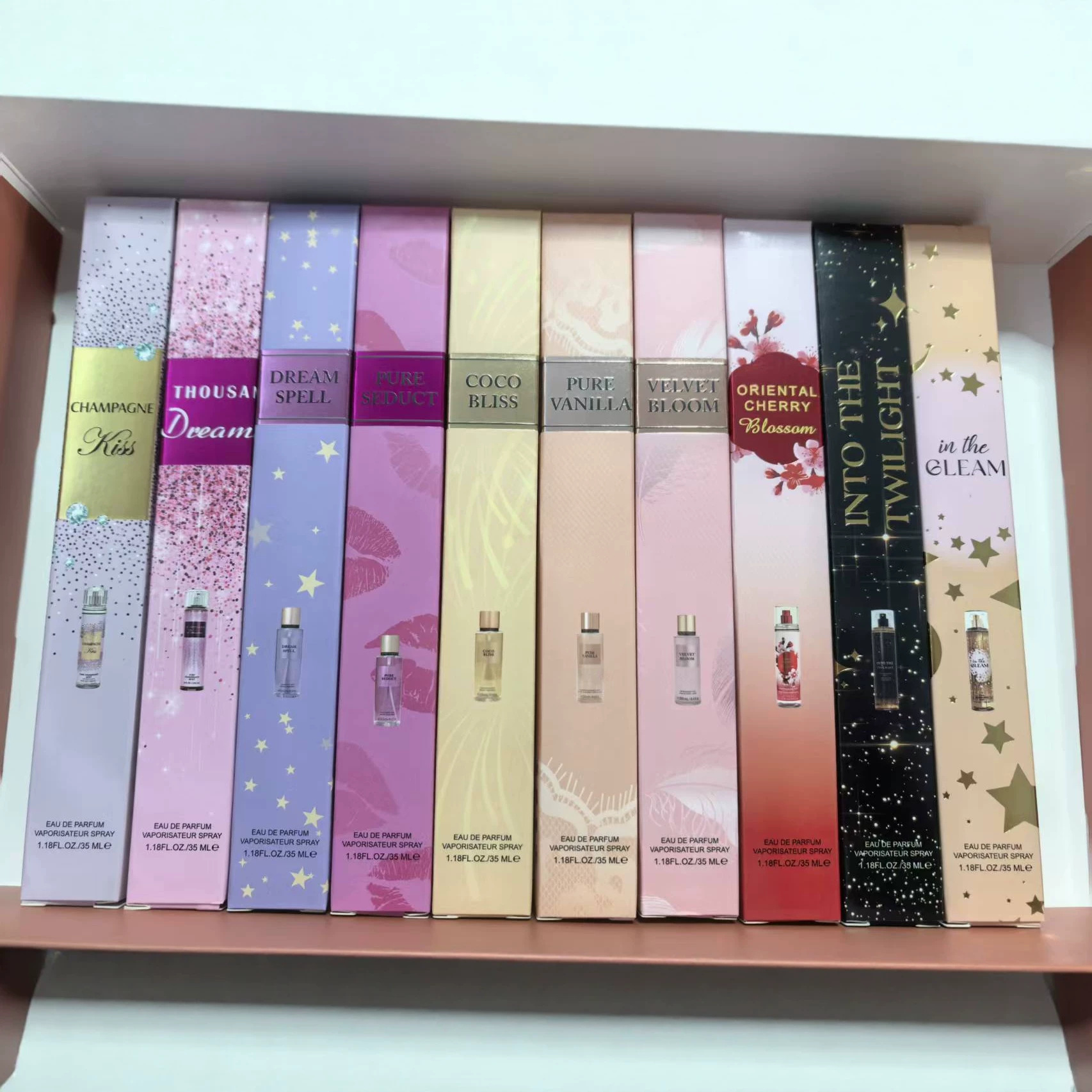 35ml test tube perfume, exclusively for cross-border foreign trade in the Middle East, floral scent portable pocket perfume wholesale