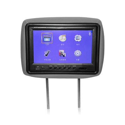 9-inch universal headrest monitor Car display - 9-inch-gray-headrest-mp5
