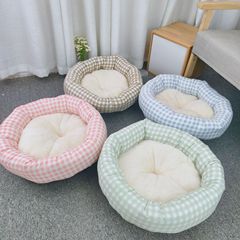 冬季猫窝四季通用格子棉窝宠物窝冬季保暖狗窝冬天猫狗沙发宠物床