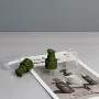 白色透明粉泵化妆品粉泵