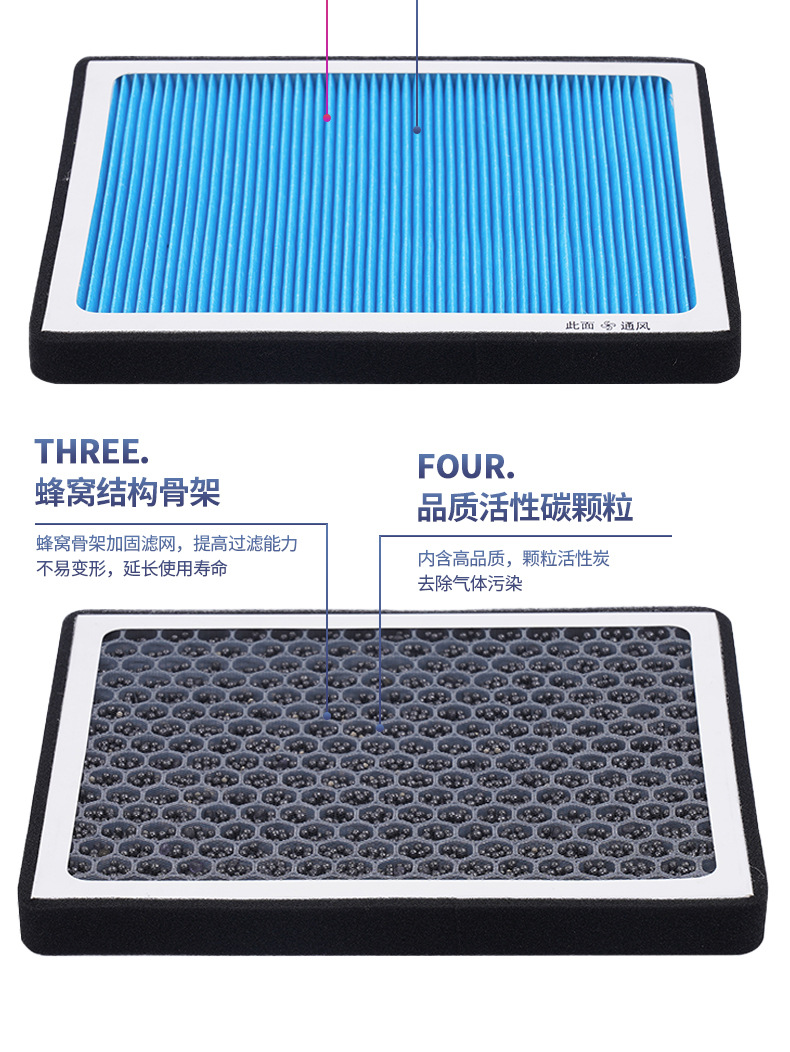 Suitable for Buick Excelle Air Conditioning Filter, Chevrolet Cavalier, Cruze, New Sail Air Filter Car