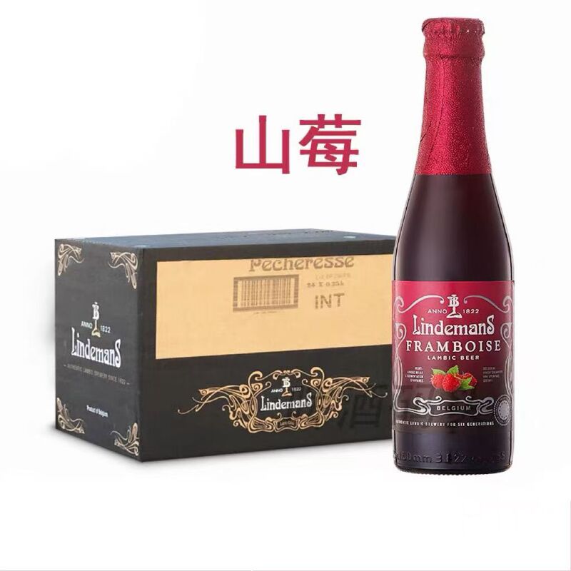 ベルギー正規輸入 フルーティーリンデマン チェリー風味ビール 250ml×24本|undefined