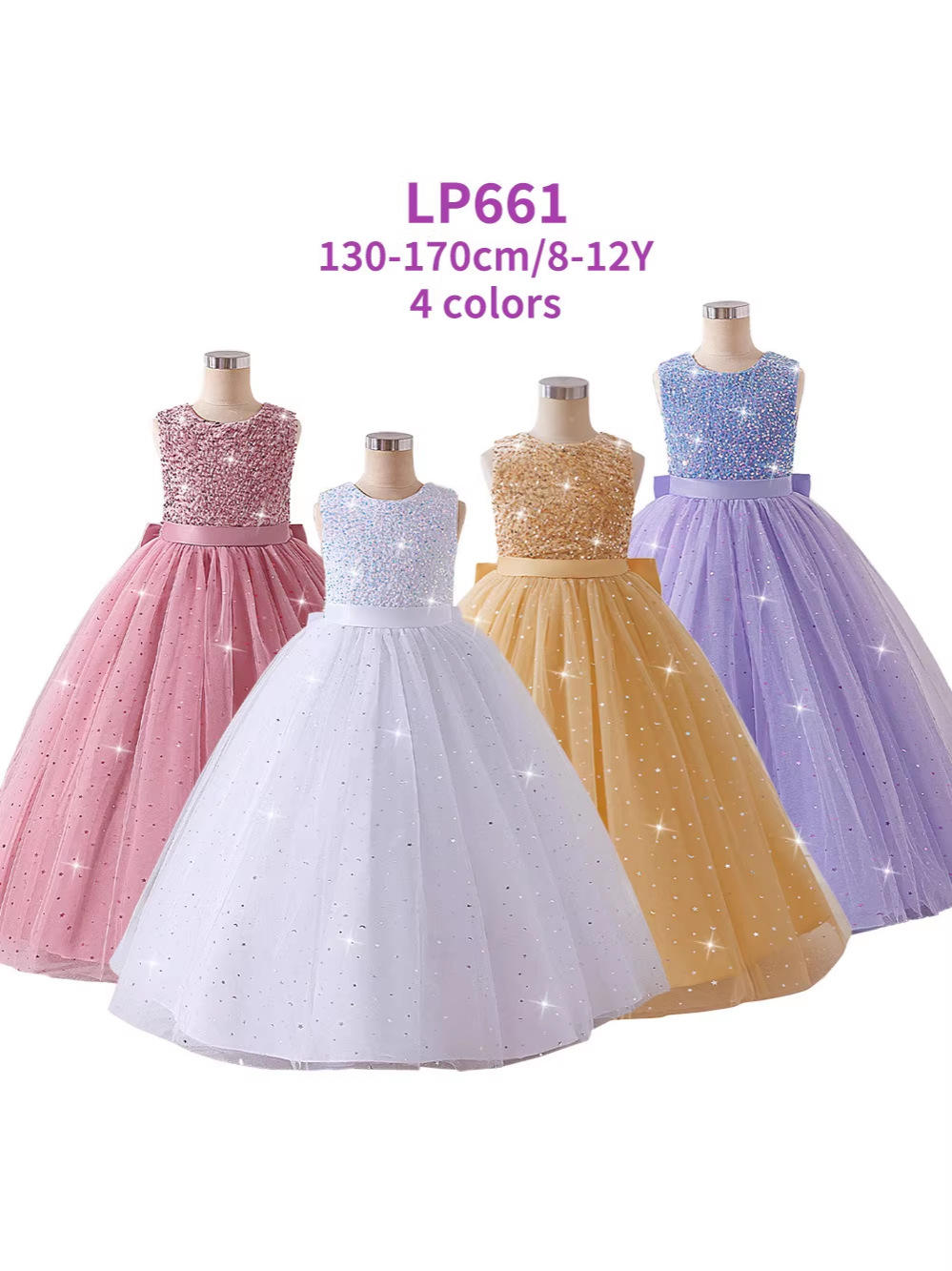 2026 nuevo vestido de niño grande vestido de sequela princesa Xiaoyu vestido de arco floral vestido de regalo de cumpleaños