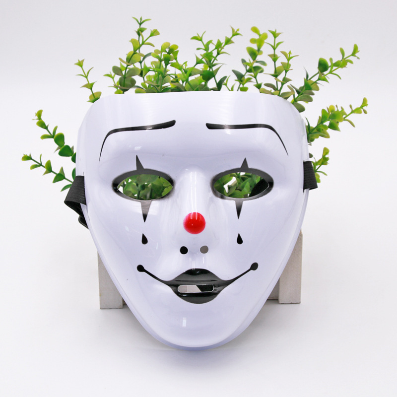 Máscara pintada de hip-hop, hombre y mujer, cara completa, hip-hop, bailarín enmascarado, baile de fantasmas, venganza, vestido de baile callejero