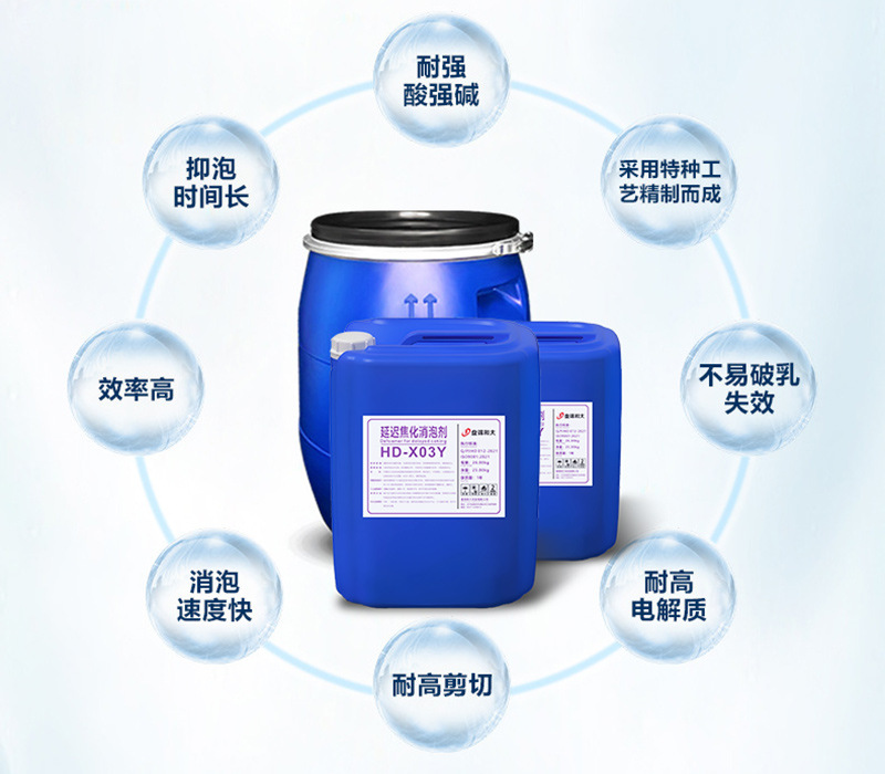 延迟焦化消泡剂非硅无硅消泡剂 水性非硅聚醚污水处理延迟焦化线路板消泡剂