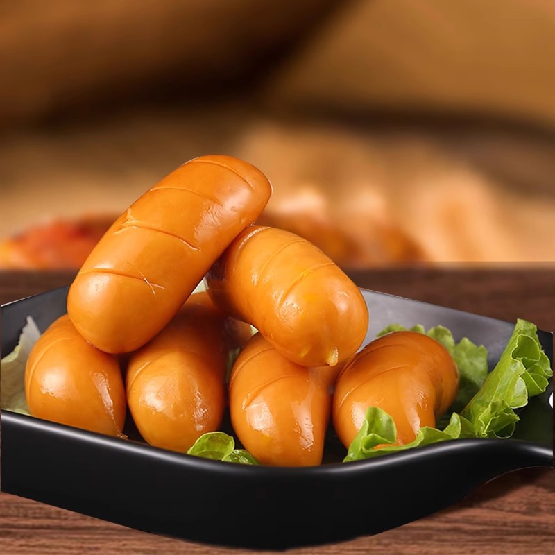 솽휘 칭이팡 할랄 핫도그 소시지 매콤 바삭한 옥수수 핫도그 32g 한박스 도매 간식 할랄 식품