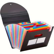 W 70632 Large Capacity Color Organ Bag 大容量彩色风琴包