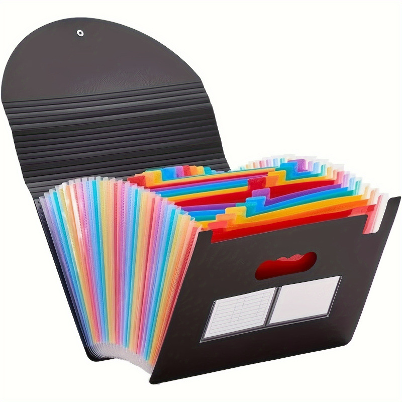 W 70632 Large Capacity Color Organ Bag 大容量彩色风琴包