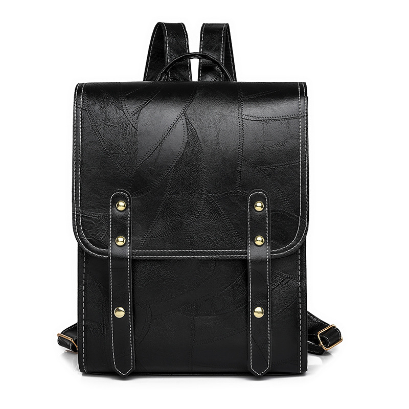 Transfronterizo 2024 nueva mochila retro casual para mujer estudiante universitario mochila antirrobo mochila simple para computadora al por mayor