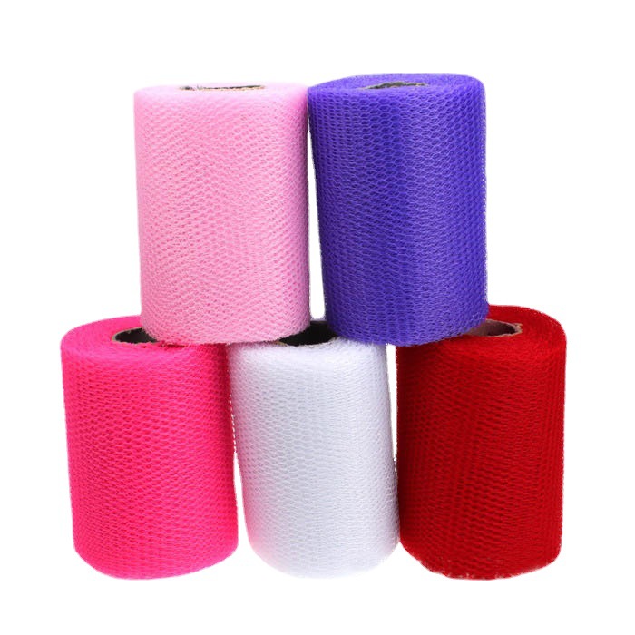 Hilo de coche de boda malla seca decoración de la boda diseño de boda itinerante malla de coche de boda gasa gruesa malla seca malla fina