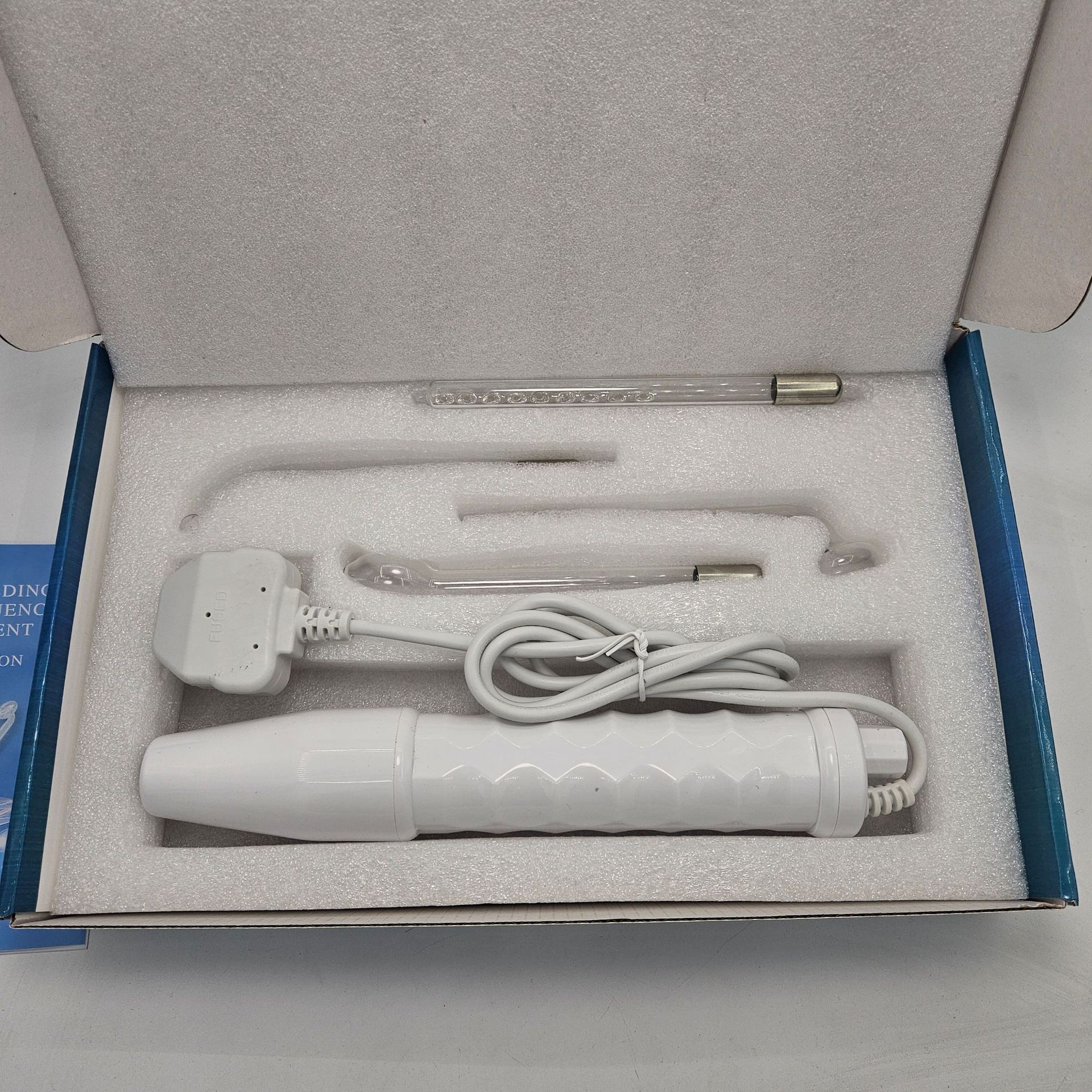 Transfronterizo de alta frecuencia de acné removedor portátil de alta frecuencia electroterapia palo electroterapia peine de todo el cuerpo electroterapia instrumento micro corriente instrumento de belleza