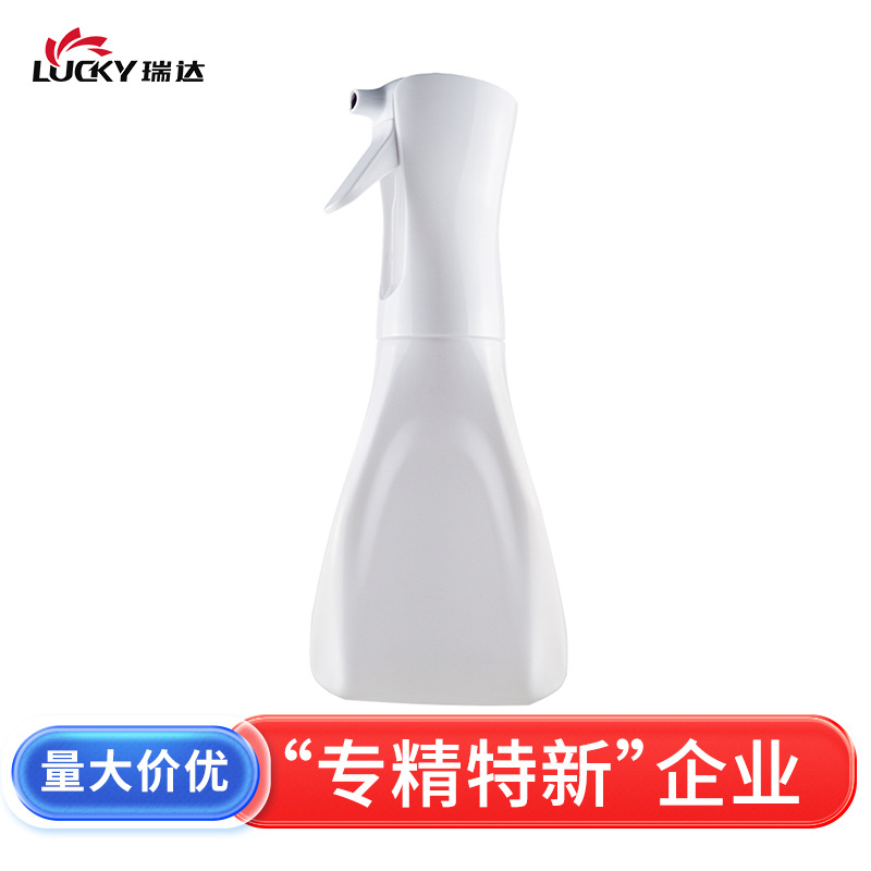 厂家新品500ml塑料油污净泡沫喷瓶 白色家居清洁喷壶手扣式泡沫瓶